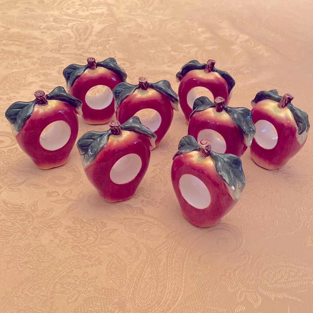 Apple Napkin Rings